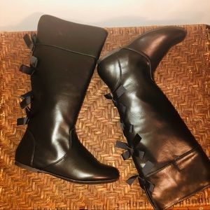 🔥Nicole Miller (New York) Girls Black Boots 👢🔥
